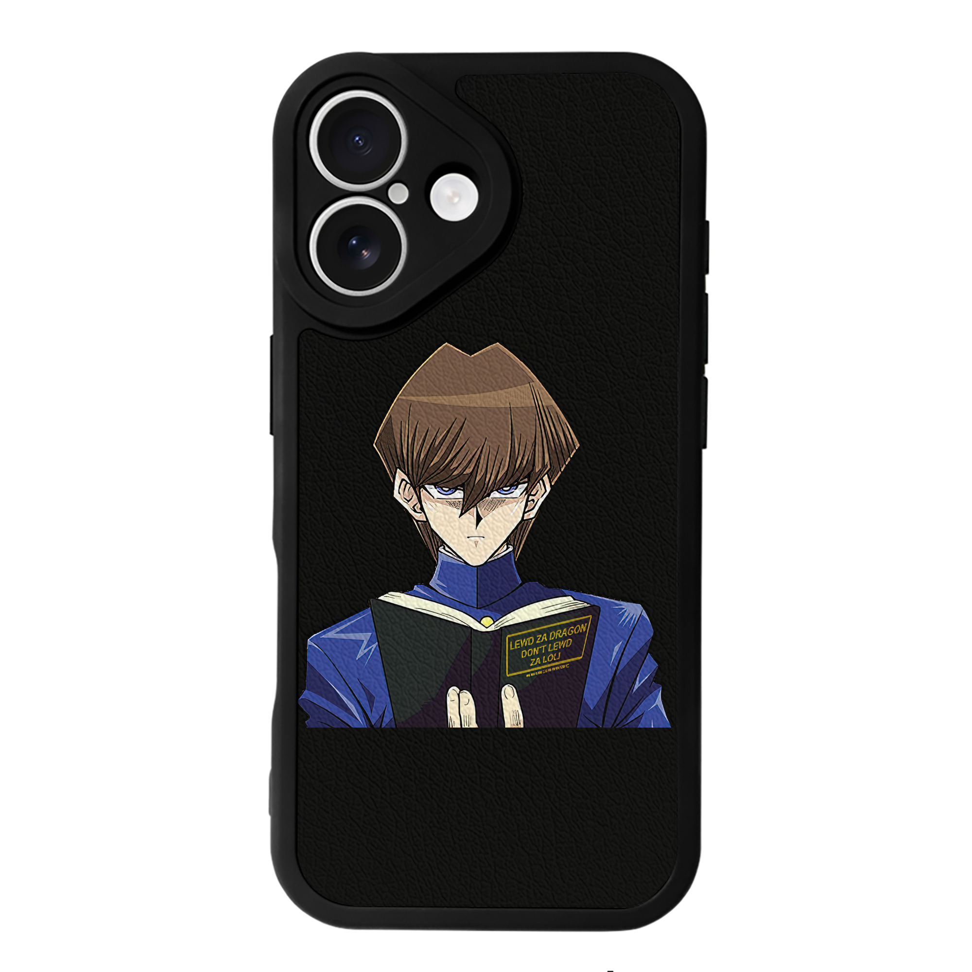 遊☆戯☆王 Yu-Gi-Oh! 【iPhone 16シリーズ対応】シリコンスマホケース（レザー調） 材質：シリコン
